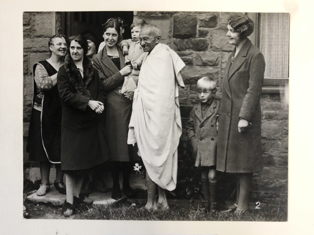 Gandhi in Darwen Gandhi in Darwen